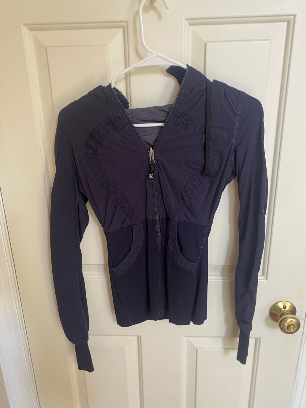 lululemon athletica Dark Purple zip-up hoodie jacket